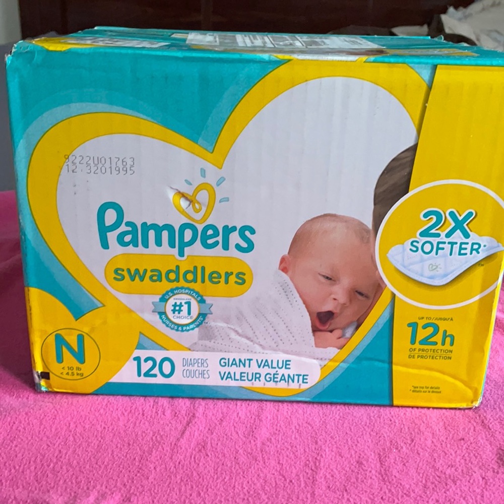 Pampers Swaddlers Newborn Diapers
